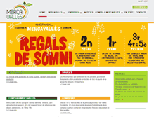 Tablet Screenshot of mercavalles.com